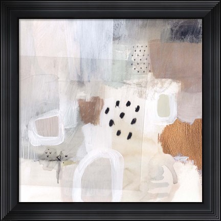 Framed Puddle Jump II Print