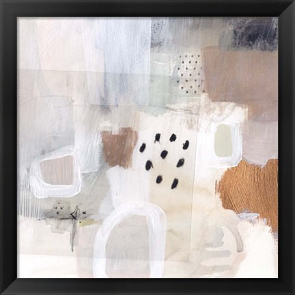Framed Puddle Jump II Print