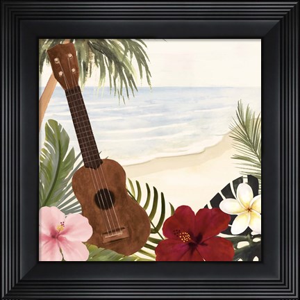 Framed Aloha I Print