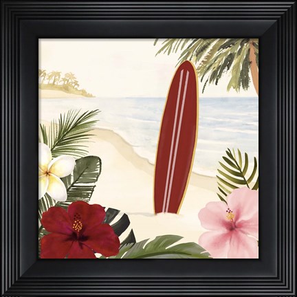Framed Aloha II Print