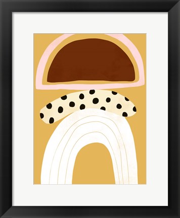 Framed Banana Split I Print