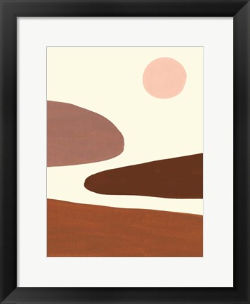 Framed Simple Scape II Print