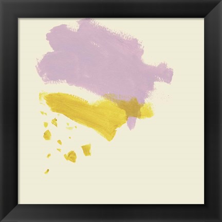 Framed Lemon &amp; Lilac II Print