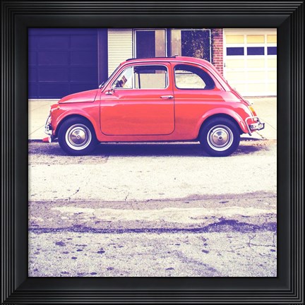 Framed Vintage Ride V Print