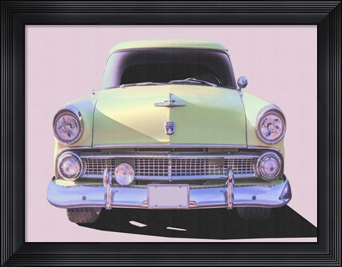 Framed Vintage Ride VI Print