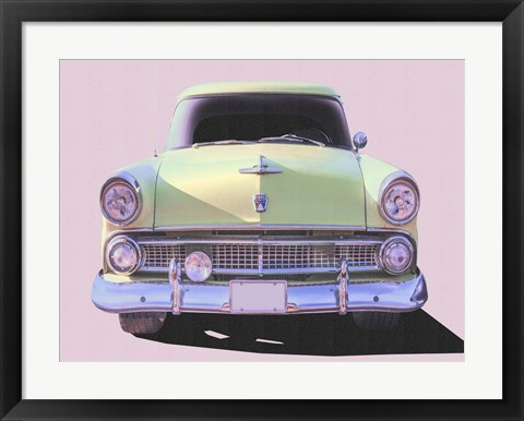 Framed Vintage Ride VI Print