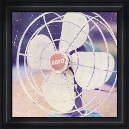 Framed Vintage Office I Print