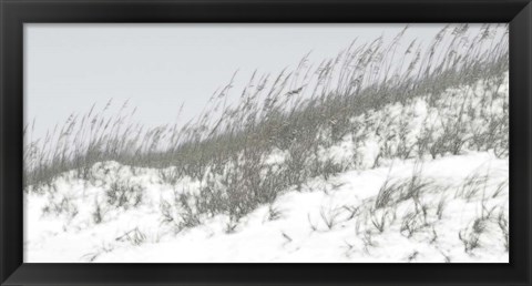 Framed Lush Dunes I Print