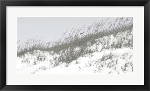 Framed Lush Dunes I Print