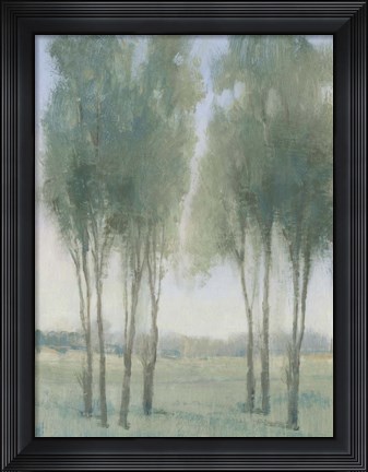 Framed Tree Grove I Print