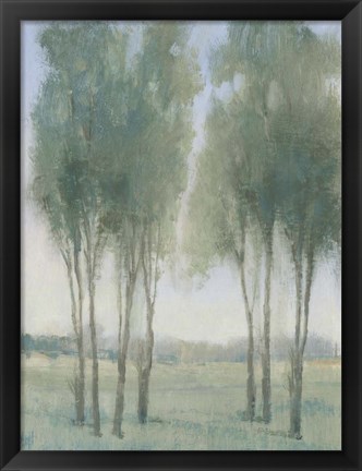 Framed Tree Grove I Print