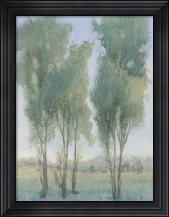 Framed Tree Grove II Print