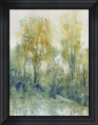 Framed Tree Glow II Print