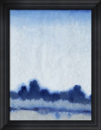 Framed Passing Showers II Print