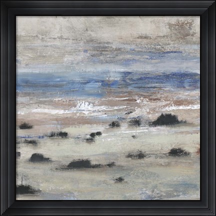 Framed Tempest of the Sea I Print