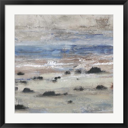 Framed Tempest of the Sea I Print