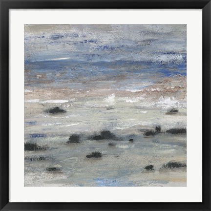 Framed Tempest of the Sea II Print