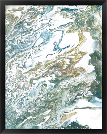 Framed Tidal Drift I Print