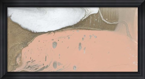 Framed Metallic Sherbet I Print