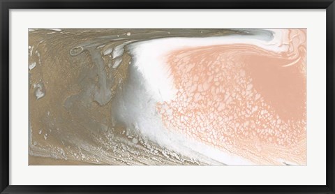 Framed Metallic Sherbet II Print