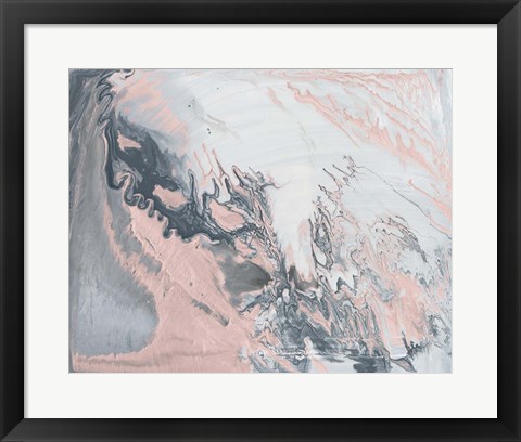 Framed Pastel Illusion I Print