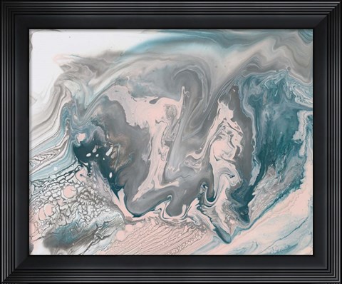 Framed Pastel Illusion II Print