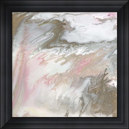 Framed Pastel Illusion III Print