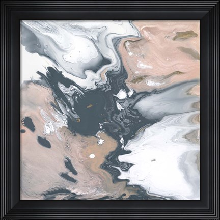 Framed Pastel Illusion IV Print