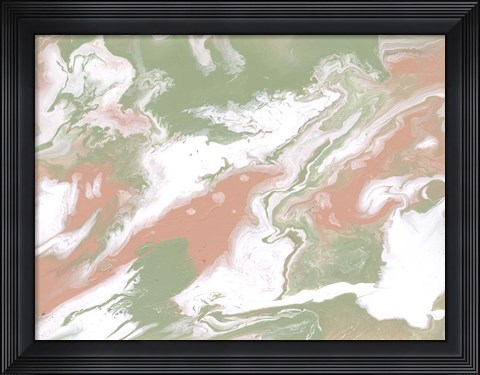 Framed Saltwater Pastels I Print