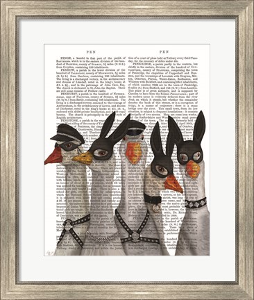 Framed Geese Guys Book Print Print
