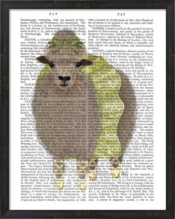 Framed Ballet Sheep 2 Book Print Print