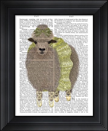 Framed Ballet Sheep 2 Book Print Print
