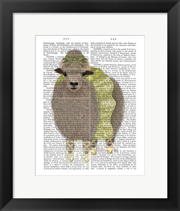 Framed Ballet Sheep 2 Book Print Print