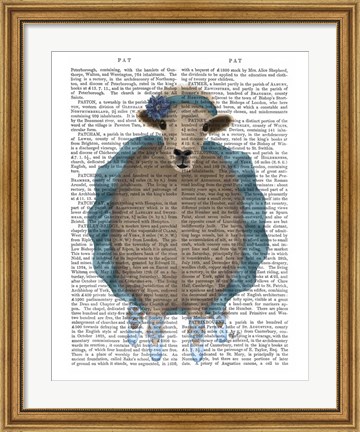 Framed Ballet Sheep 3 Book Print Print