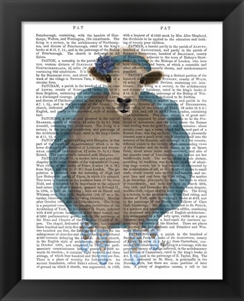 Framed Ballet Sheep 3 Book Print Print