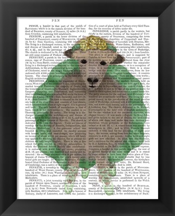 Framed Ballet Sheep 4 Book Print Print