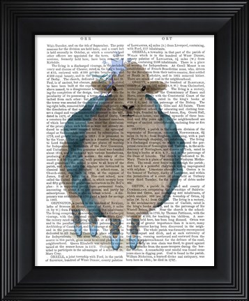 Framed Ballet Sheep 5 Book Print Print