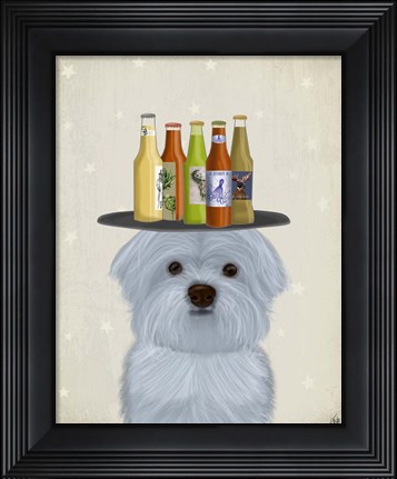 Framed Newfoundland Beer Lover Print