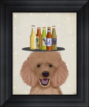 Framed Apricot Beer Lover Print