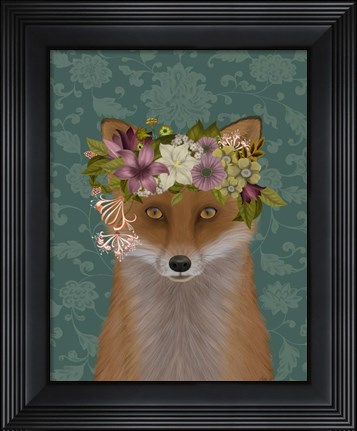 Framed Fox Bohemian Print