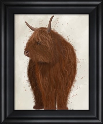 Framed Highland Cow 4, Full Print