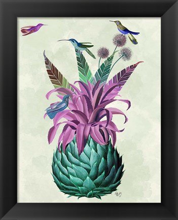 Framed Tropical Artichoke Print