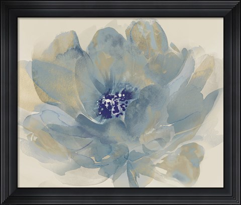 Framed Floral Clouds - Dreams Print