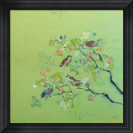 Framed Bird Song Print