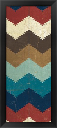 Framed Native Tapestry Panel I Print