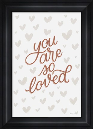Framed Boho Nursery IX Print