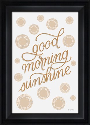 Framed Boho Nursery V Print