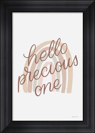 Framed Boho Nursery III Print