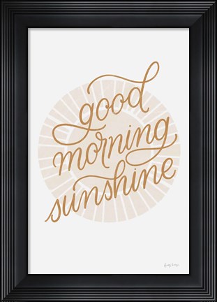 Framed Boho Nursery II Print