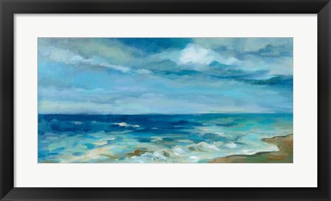 Framed Ocean Waves Print